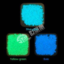 Inorganic self-luminescent particles