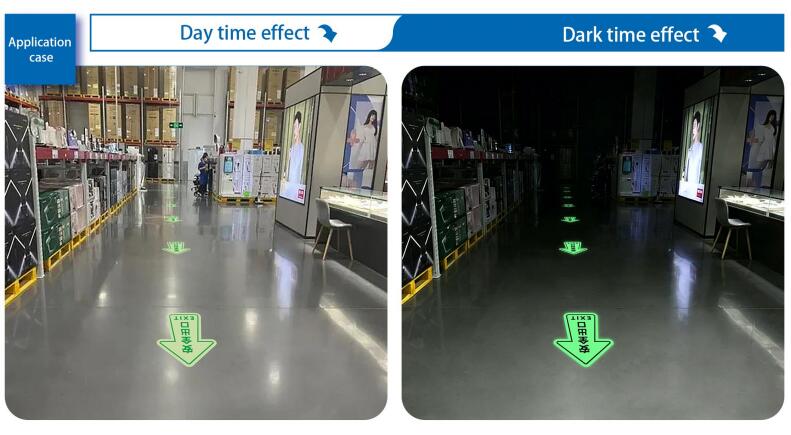 Organic Floor Exit sticker(Roll)