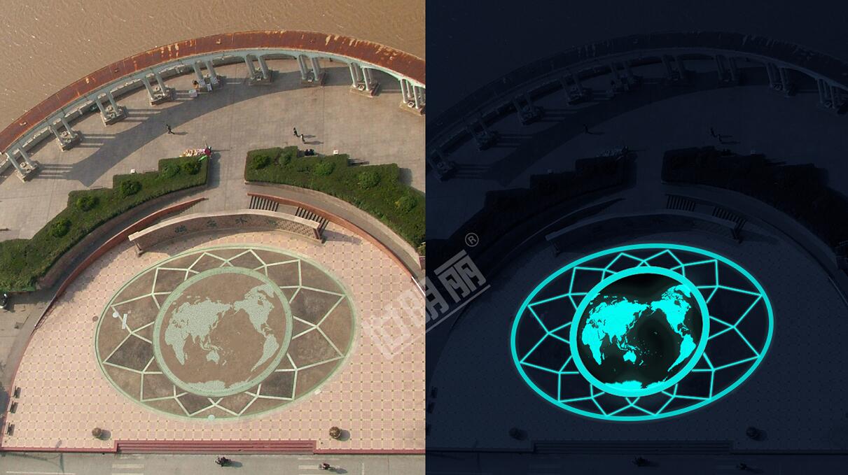 Analysis of the advantages of using inorganic self-luminescent particles in luminous pavement