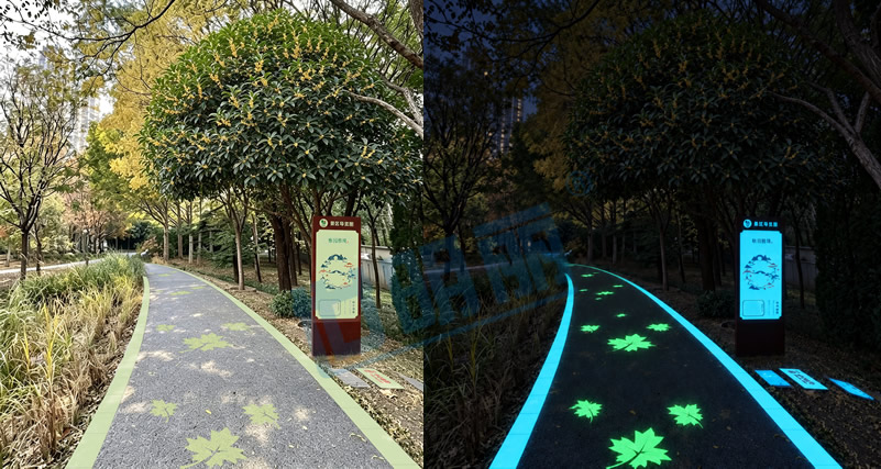 How Long Can Photoluminescent Signs Glow?